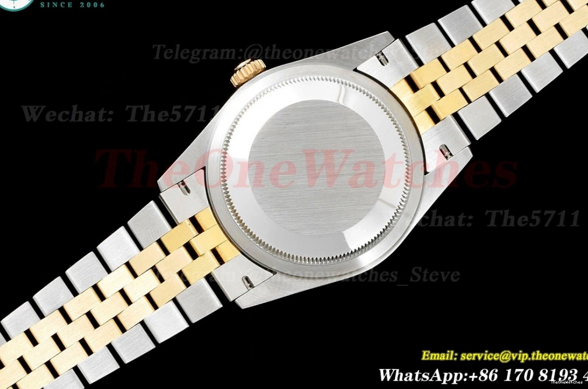 36mm YG Datejust VR3235 126233 Jub V2 Gold SS Textured JDF 0107